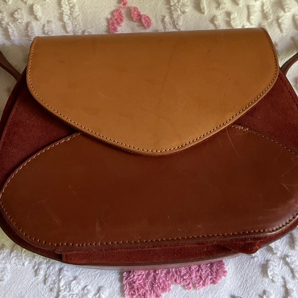 Gorgeous Sezane bag..from Paris..carried once. Beautiful leather..make an offer!